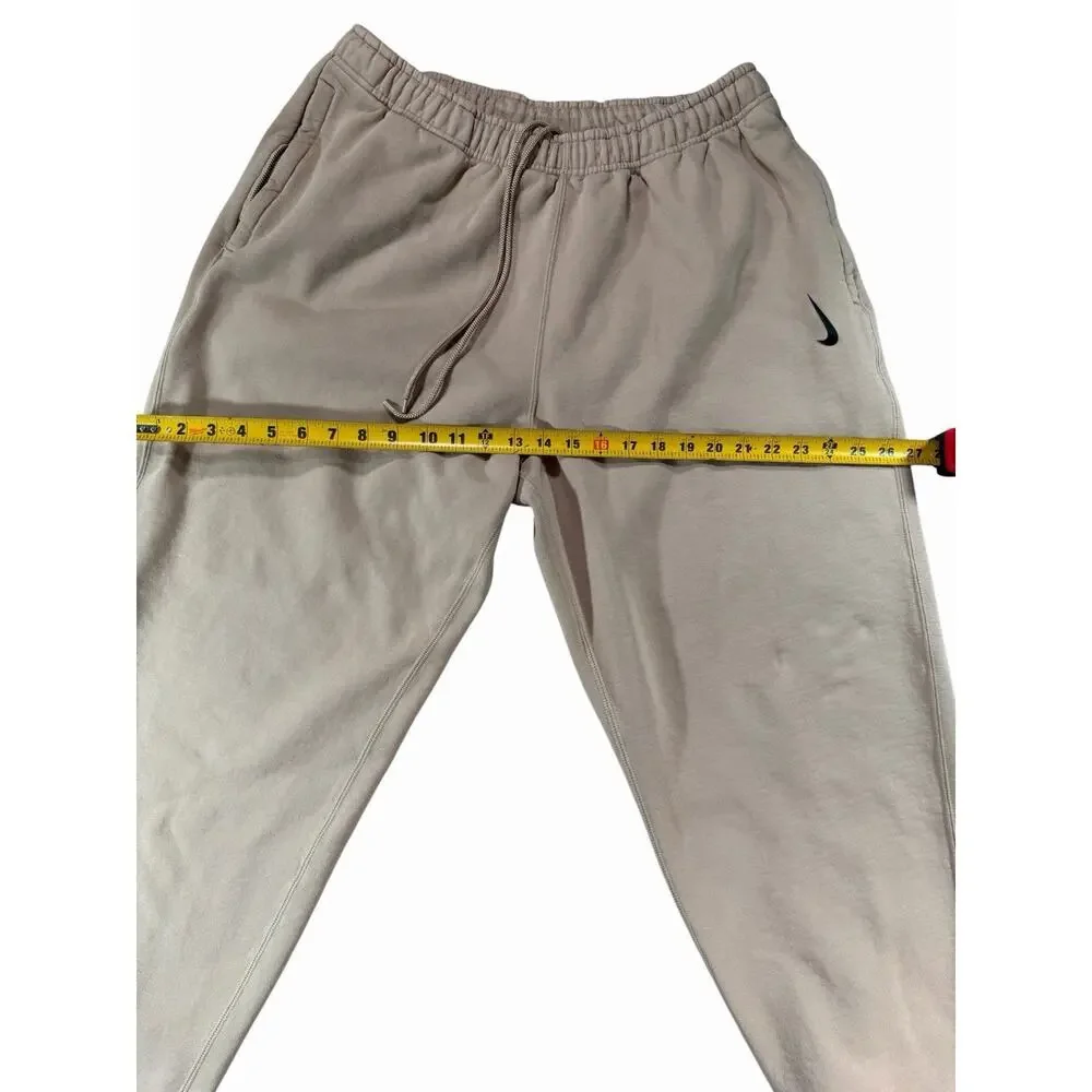 Nike x Billie Eilish Fleece Sweatpants Beige XL Joggers Swoosh Unisex